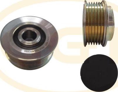GGT ARL030 - Puleggia cinghia, Alternatore www.autoricambi360.it