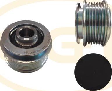 GGT ARL026 - Puleggia cinghia, Alternatore www.autoricambi360.it