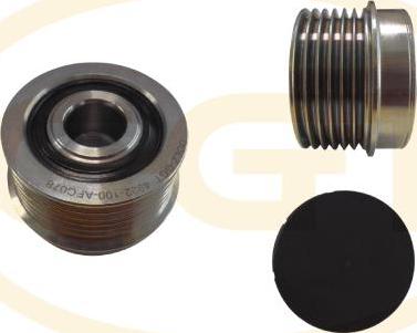 GGT ARL078 - Puleggia cinghia, Alternatore www.autoricambi360.it