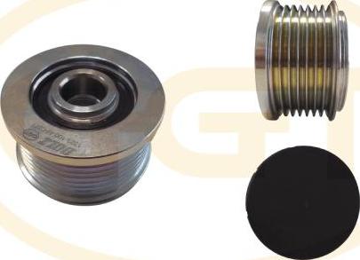GGT ARL077 - Puleggia cinghia, Alternatore www.autoricambi360.it