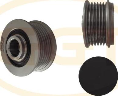 GGT ARL137 - Puleggia cinghia, Alternatore www.autoricambi360.it