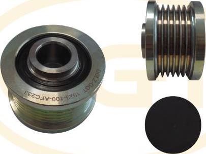 GGT ARL233 - Puleggia cinghia, Alternatore www.autoricambi360.it