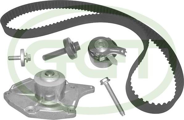 GGT KPA20004 - Pompa acqua + Kit cinghie dentate www.autoricambi360.it