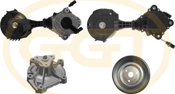 GGT KPA20174T - Pompa acqua + Kit cinghia Poly V www.autoricambi360.it