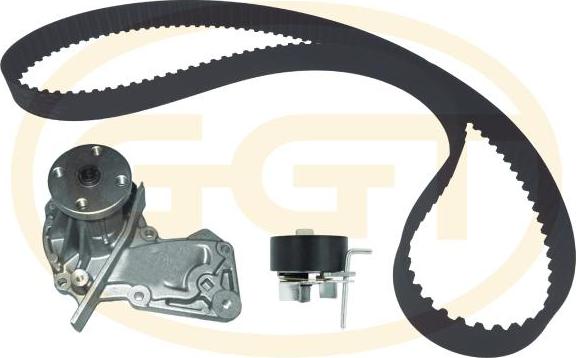 GGT KPA20299 - Pompa acqua + Kit cinghie dentate www.autoricambi360.it