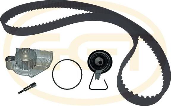 GGT KPA20297 - Pompa acqua + Kit cinghie dentate www.autoricambi360.it