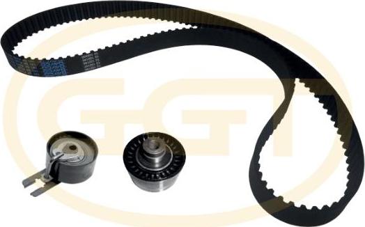 GGT KSPA015 - Kit cinghie dentate www.autoricambi360.it