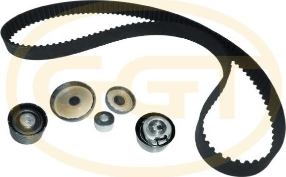 GGT KSPA117 - Kit cinghie dentate www.autoricambi360.it