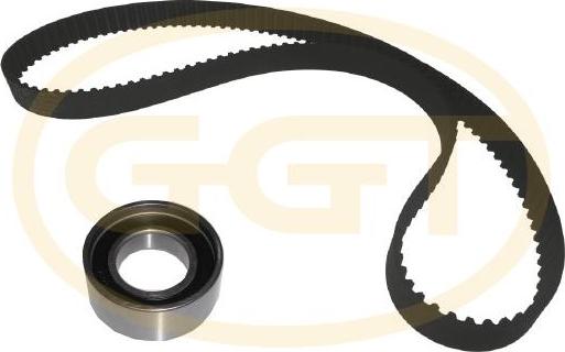 GGT KSPA129 - Kit cinghie dentate www.autoricambi360.it