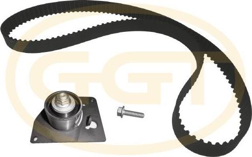 GGT KSPA128 - Kit cinghie dentate www.autoricambi360.it