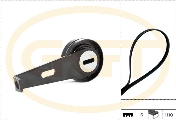 GGT KSPA310A - Kit Cinghie Poly-V www.autoricambi360.it