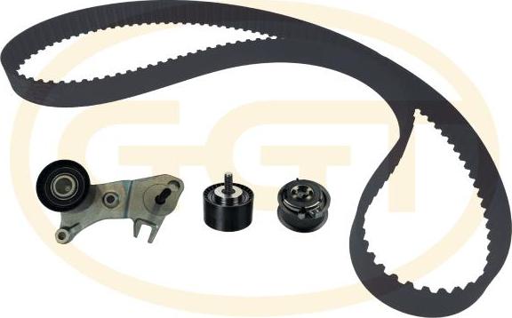 GGT KSPA254 - Kit cinghie dentate www.autoricambi360.it