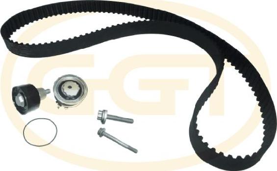 GGT KSPA255 - Kit cinghie dentate www.autoricambi360.it