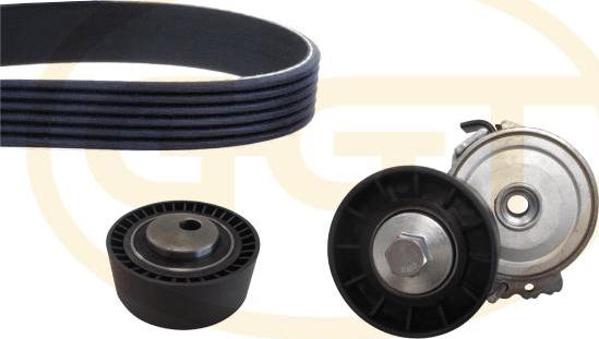 GGT KSPA209A - Kit cinghie dentate www.autoricambi360.it