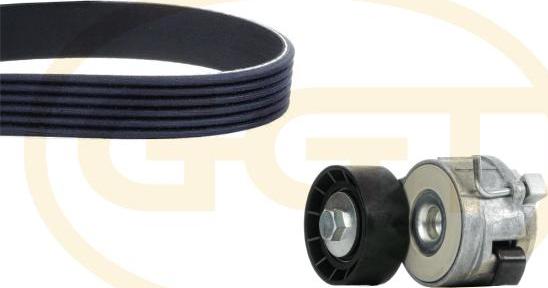 GGT KSPA205A - Kit cinghie dentate www.autoricambi360.it