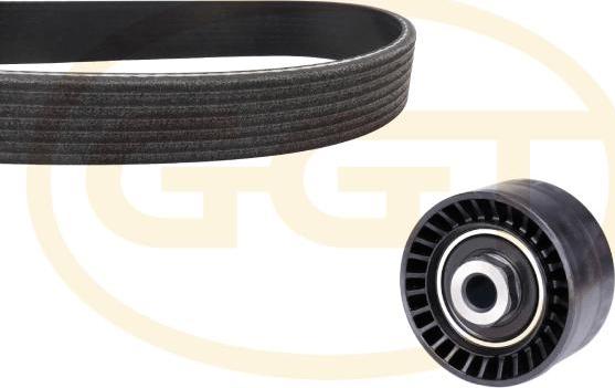 GGT KSPA201A - Kit cinghie dentate www.autoricambi360.it