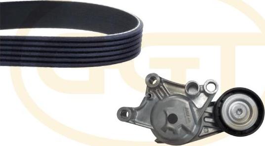 GGT KSPA218A - Kit cinghie dentate www.autoricambi360.it