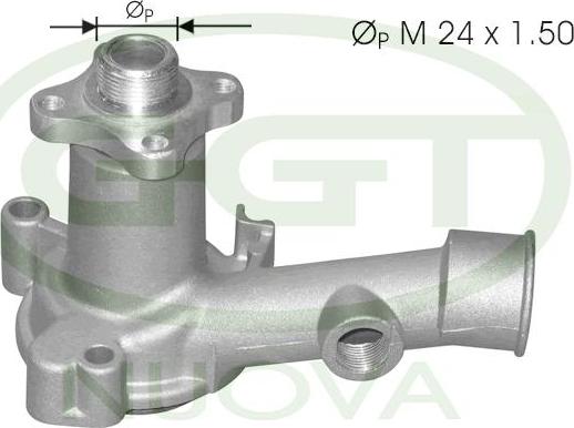 GGT PA00729 - Pompa acqua www.autoricambi360.it