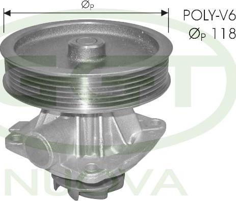GGT PA10926 - Pompa acqua www.autoricambi360.it