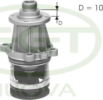 GGT PA10586 - Pompa acqua www.autoricambi360.it