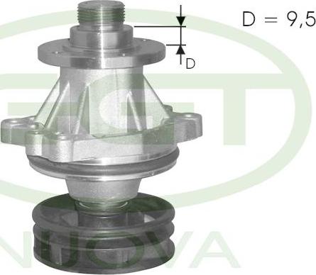 GGT PA10587 - Pompa acqua www.autoricambi360.it