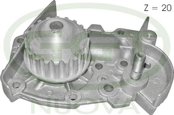 GGT PA10537 - Pompa acqua www.autoricambi360.it