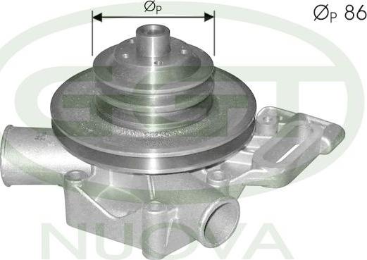GGT PA10011 - Pompa acqua www.autoricambi360.it