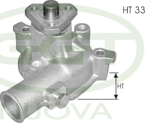 GGT PA10135 - Pompa acqua www.autoricambi360.it