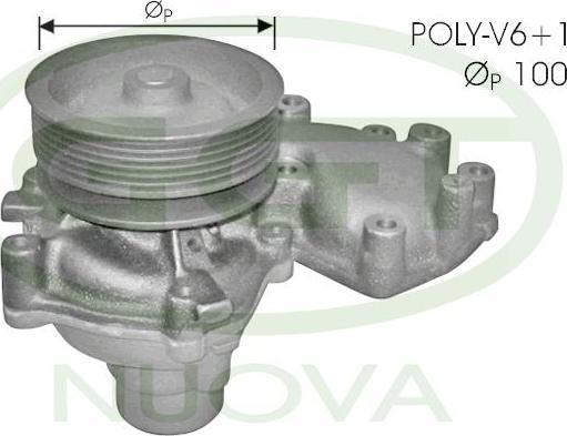GGT PA10748 - Pompa acqua www.autoricambi360.it