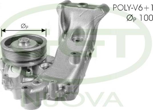 GGT PA11046 - Pompa acqua www.autoricambi360.it