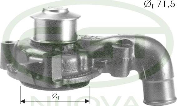 GGT PA11231 - Pompa acqua www.autoricambi360.it