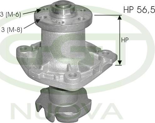 GGT PA11275 - Pompa acqua www.autoricambi360.it