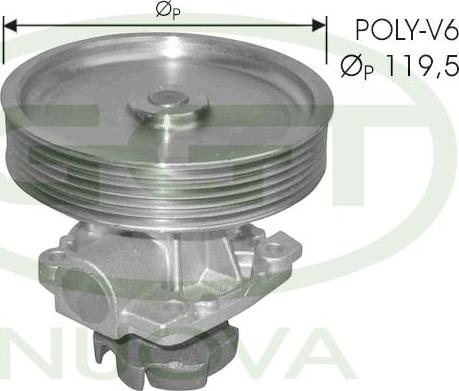 GGT PA11278 - Pompa acqua www.autoricambi360.it