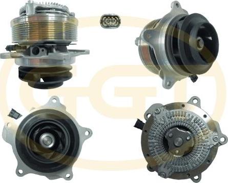 GGT PA13254 - Pompa acqua www.autoricambi360.it