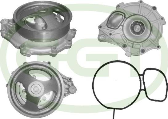 GGT PA12952 - Pompa acqua www.autoricambi360.it