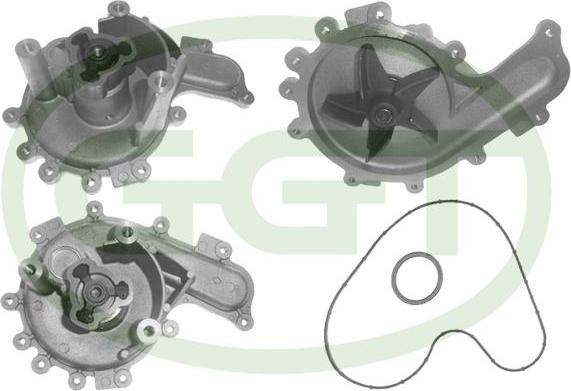 GGT PA12931 - Pompa acqua www.autoricambi360.it