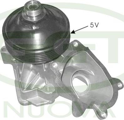 GGT PA12476 - Pompa acqua www.autoricambi360.it