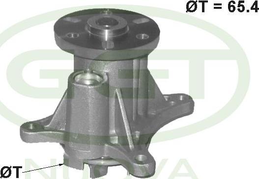 GGT PA12541 - Pompa acqua www.autoricambi360.it