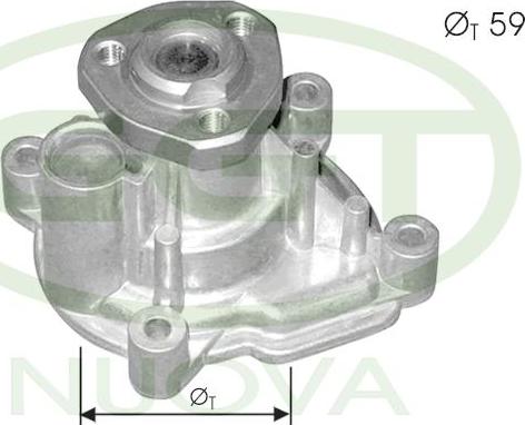 GGT PA12509 - Pompa acqua www.autoricambi360.it