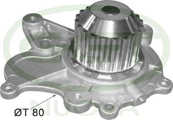 GGT PA12586 - Pompa acqua www.autoricambi360.it