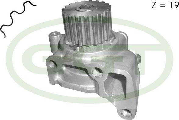 GGT PA12643 - Pompa acqua www.autoricambi360.it