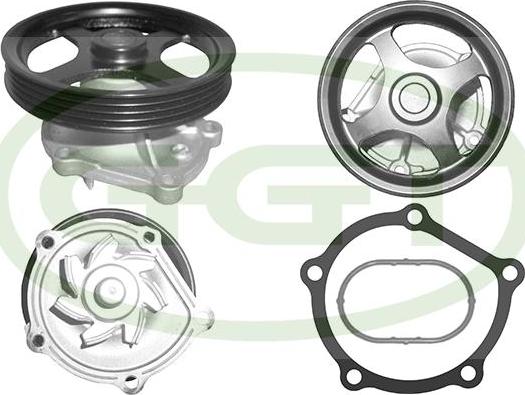 GGT PA12635 - Pompa acqua www.autoricambi360.it
