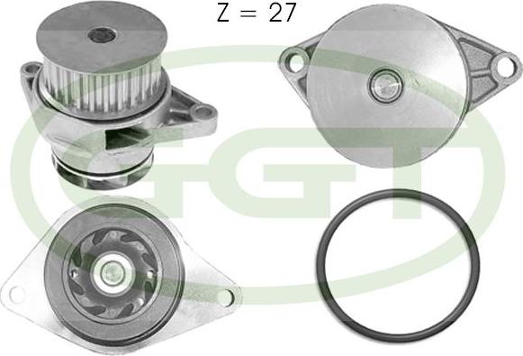 GGT PA12021 - Pompa acqua www.autoricambi360.it