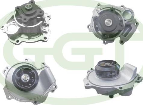 GGT PA12843 - Pompa acqua www.autoricambi360.it