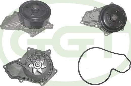 GGT PA12856 - Pompa acqua www.autoricambi360.it