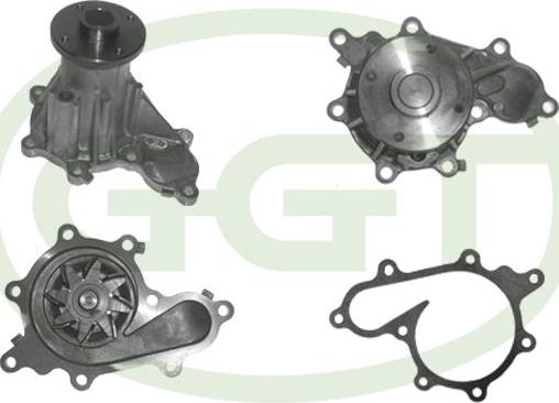 GGT PA12851 - Pompa acqua www.autoricambi360.it