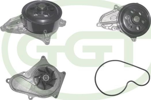GGT PA12857 - Pompa acqua www.autoricambi360.it