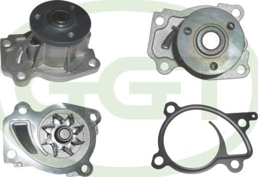 GGT PA12870 - Pompa acqua www.autoricambi360.it