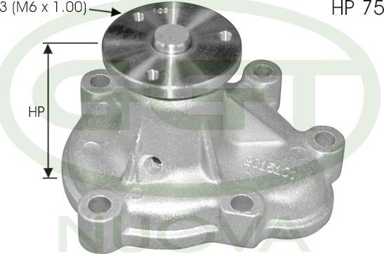 GGT PA12382 - Pompa acqua www.autoricambi360.it