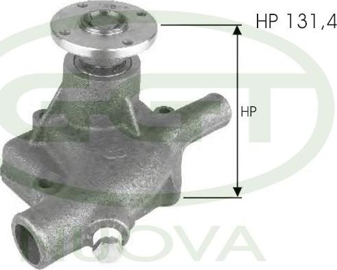 GGT PA12331 - Pompa acqua www.autoricambi360.it